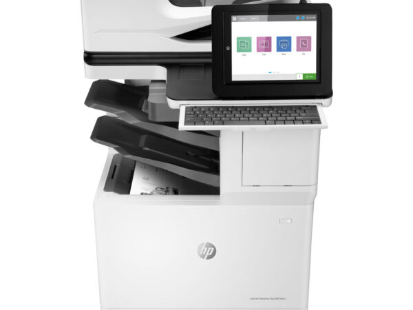 HP LaserJet Enterprise Flow LaserJet Enterprise M635z Multifunction Bianco e nero Stampante, Solo Ethernet; Fotocopiatrice, scanner