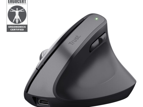 Trust Bayo+ mouse Ufficio Mano destra RF senza fili + Bluetooth Ottico 2400 DPI
