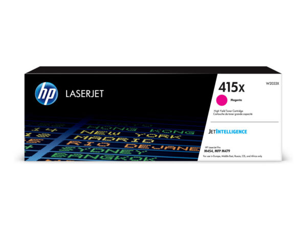 HP Cartuccia toner magenta originale LaserJet 415X ad alta capacità