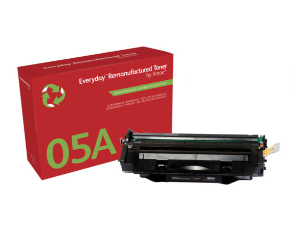 Toner rigenerato Everyday di Xerox Mono compatibile con HP 05A (CE505A), Capacità standard