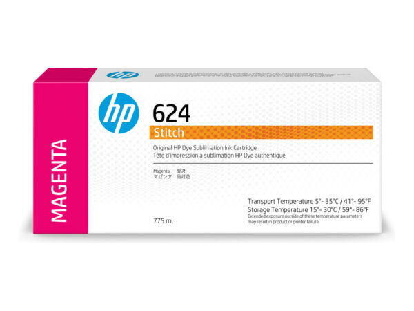 HP Cartuccia inchiostro 624 Stitch Dye Sublimation, magenta, da 775 ml