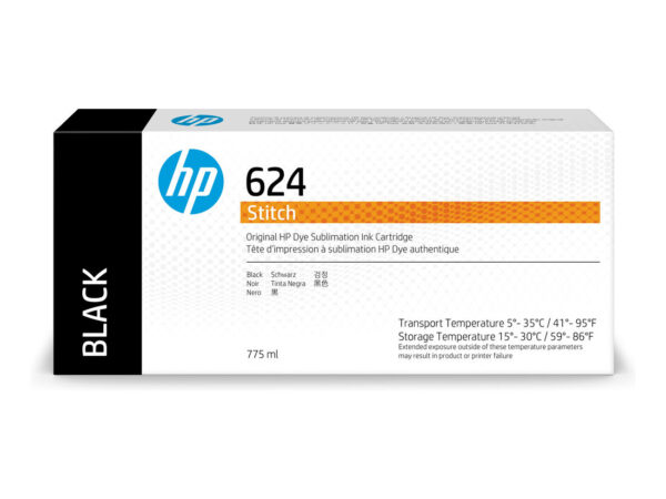 HP Cartuccia inchiostro 624 Stitch Dye Sublimation, nero, da 775 ml