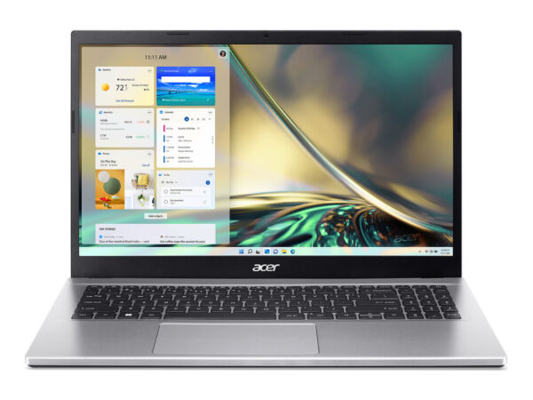 Acer Aspire 3 A315-59-55GJ Intel Core i5 i5-1235U Computer portatile 39,6 cm (15.6") Full HD 32 GB DDR4-SDRAM 512 GB SSD Wi-Fi 6 (802.11ax) Windows 11 Home Argento