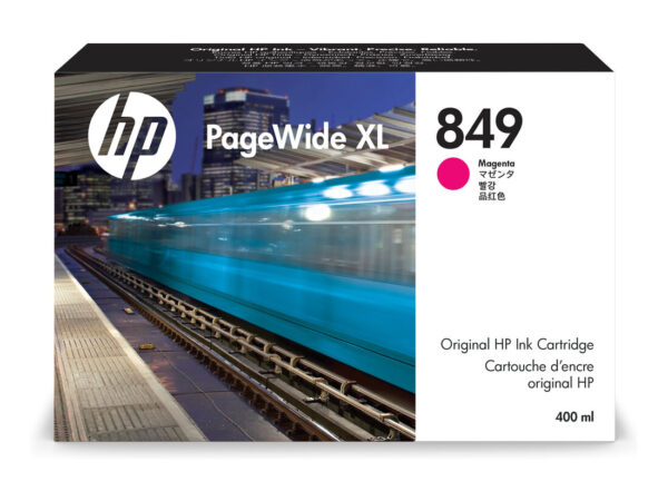 HP Cartuccia di inchiostro magenta PageWide XL 849 da 400 ml