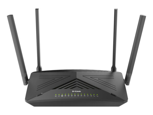 D-Link AX3000 WI-FI 6 VDSL2 /ADSL2+ MODEM ROUTE router wireless Nero