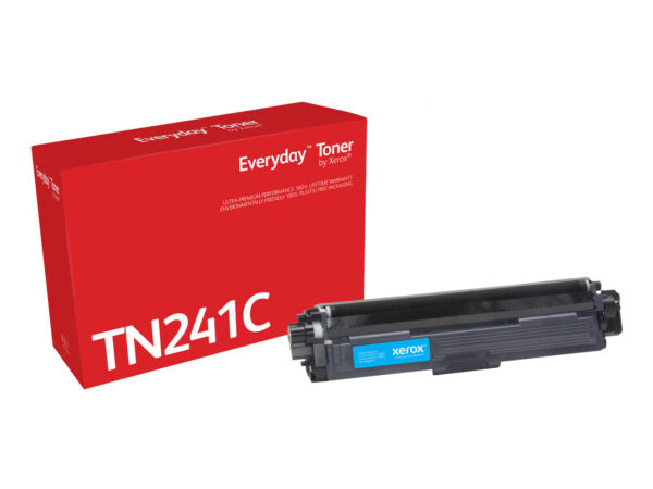 Everyday Toner  di Xerox Ciano compatibile con Brother TN241C, Capacità standard