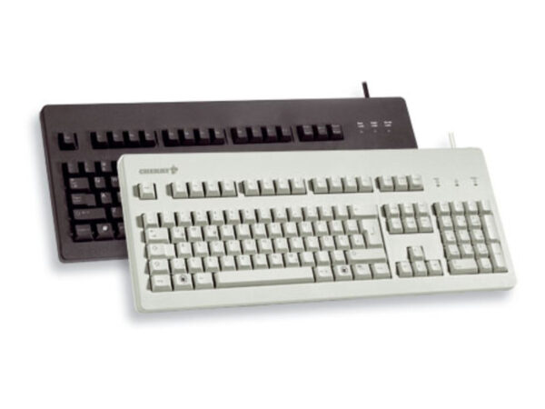 CHERRY Standard PC keyboard G80-3000 USB, PS-2 tastiera USB + PS/2 QWERTY Nero