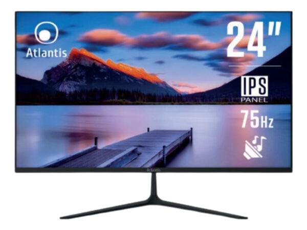 Atlantis Land A05-HE24I-VHDM Monitor PC 60,5 cm (23.8") 1920 x 1080 Pixel Full HD LED Nero