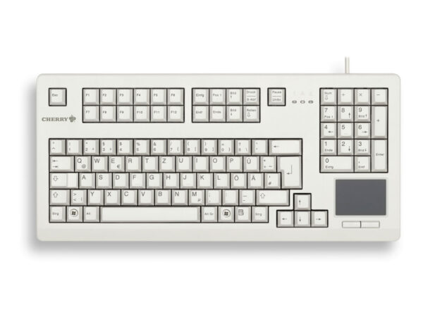 CHERRY TouchBoard G80-11900 tastiera Industriale USB QWERTY Inglese Grigio
