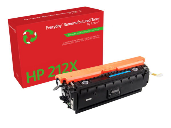 Everyday Toner  di Xerox Ciano compatibile con HP 212X (W2121X), Alta capacità