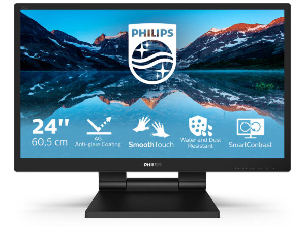 Philips 242B9TL/00 Monitor PC 60,5 cm (23.8") 1920 x 1080 Pixel Full HD LCD Touch screen Nero