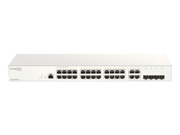 D-Link DBS-2000-28 switch di rete Gestito L2 Gigabit Ethernet (10/100/1000) Grigio