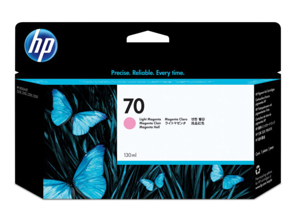 HP Cartuccia inchiostro magenta chiaro 70, 130 ml