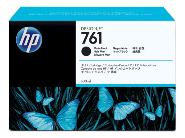 HP Cartuccia inchiostro nero opaco DesignJet 761, 400 ml
