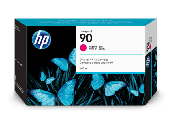 HP Cartuccia inchiostro magenta 90, 400 ml