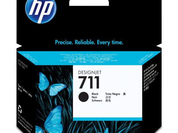 HP Cartuccia inchiostro nero DesignJet 711, 80 ml