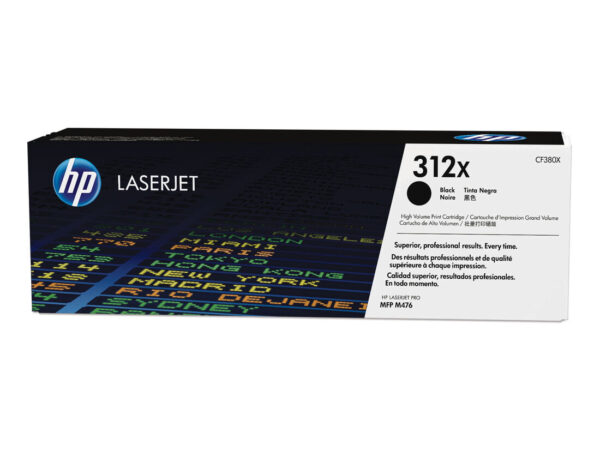 HP Cartuccia toner nero LaserJet 312X ad alta capacità