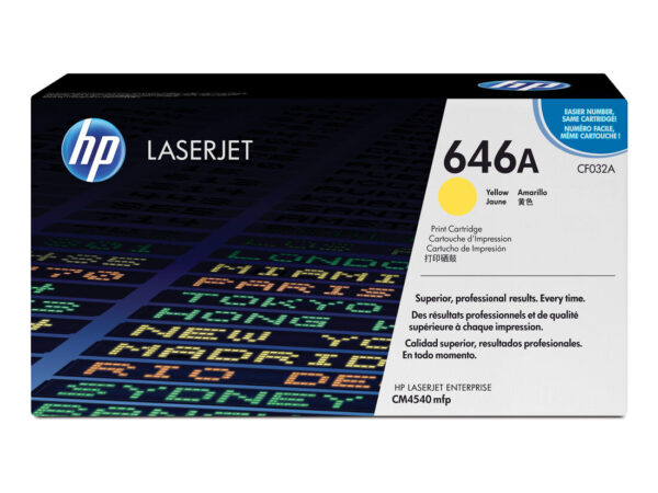 HP Cartuccia Toner originale giallo LaserJet 646A