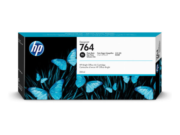 HP Cartuccia inchiostro nero fotografico DesignJet 764, 300 ml