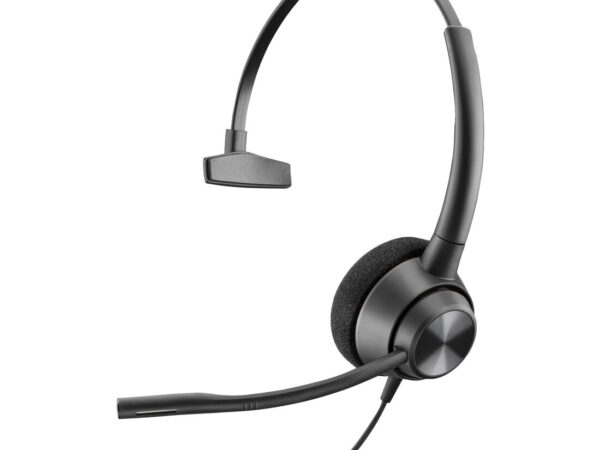 Poly Cuffie monoaurali EncorePro 310 con Quick Disconnect TAA