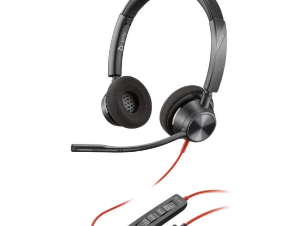 Poly Cuffie Blackwire 3320 USB-A