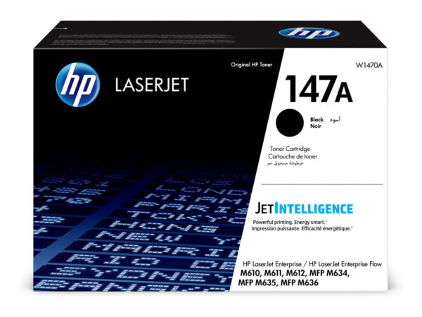 HP LaserJet Cartuccia toner nero originale 147A