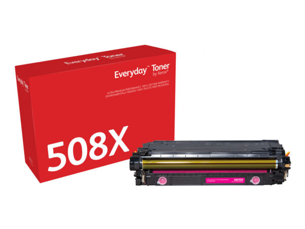 Everyday Toner  di Xerox Magenta compatibile con HP 508X (CF363X), Alta capacità