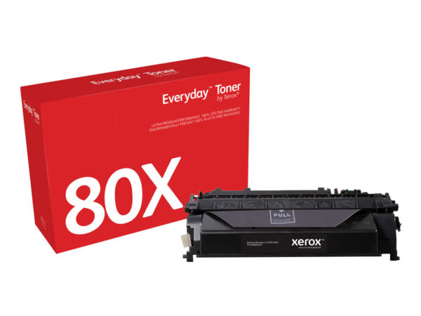 Everyday Toner  di Xerox Nero compatibile con HP 80X (CF280X), Alta capacità