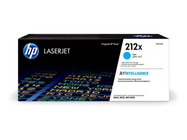 HP Cartuccia toner ciano originale LaserJet 212X ad alta capacità