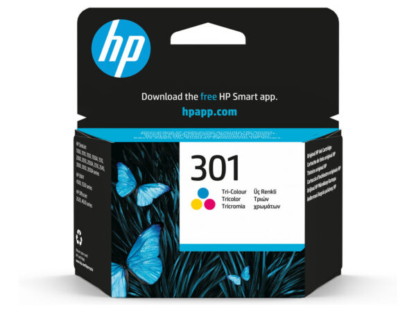 HP Cartuccia originale inchiostro tricromia 301