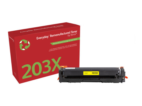 Toner rigenerato Everyday di Xerox Giallo compatibile con HP 203X (CF542X), Alta capacità
