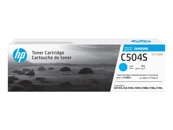Samsung Cartuccia toner ciano originale HP CLT-C504S
