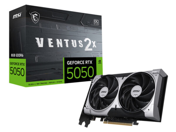 MSI GEFORCE RTX 5050 8G VENTUS 2X OC scheda video NVIDIA 8 GB GDDR6