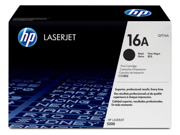 HP Cartuccia Toner originale nero LaserJet 16A