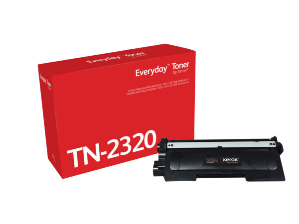 Everyday Toner  di Xerox Mono compatibile con Brother TN2320, Capacità standard