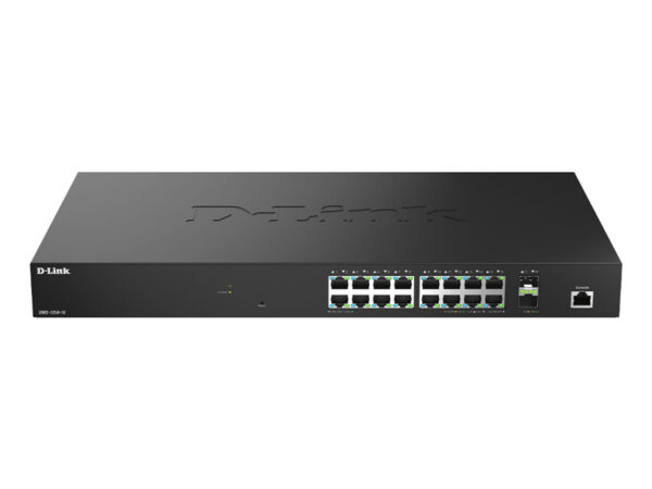 D-Link DMS-1250-18/E switch di rete Gestito L2 2.5G Ethernet (100/1000/2500) Nero