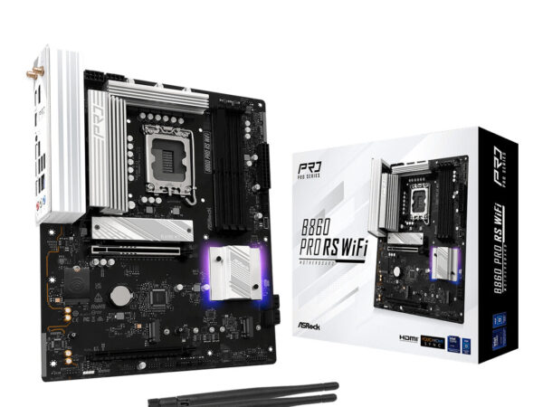 Asrock B860 Pro RS WiFi Intel B860 LGA 1851 (Socket V1) ATX