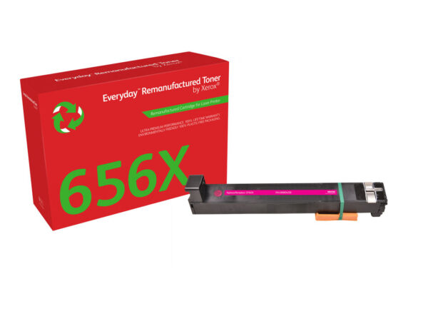 Everyday Toner rigenerato  di Xerox Magenta compatibile con HP 656X (CF463X), High capacity