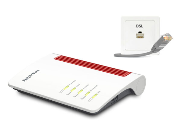 Box FRITZ! 7530 AX router wireless Gigabit Ethernet Dual-band (2.4 GHz/5 GHz) Bianco