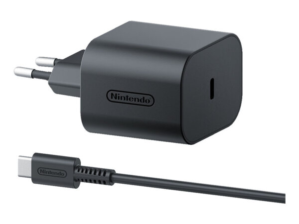 Nintendo 10015096 Caricabatterie per dispositivi mobili Console portatile Nero AC Interno
