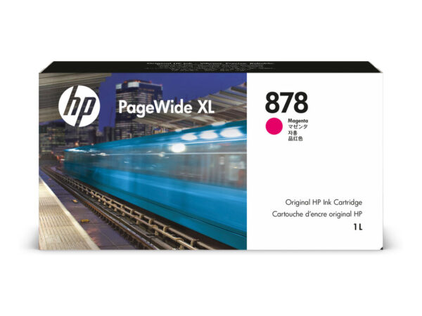 HP Cartuccia d'inchiostro 878 PageWide XL magenta da 1 litro