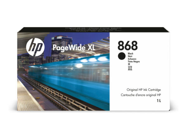 HP Cartuccia di inchiostro 868 PageWide XL nero da 1 litro