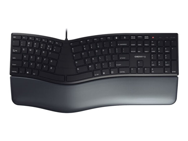 CHERRY KC 4500 ERGO tastiera Universale USB QWERTY Inglese US Nero