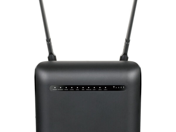 D-Link AC1200 router wireless Gigabit Ethernet Dual-band (2.4 GHz/5 GHz) 4G Nero