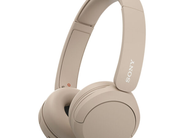 Sony WH-CH520 Auricolare Wireless A Padiglione Musica e Chiamate USB tipo-C Bluetooth Base di ricarica Crema