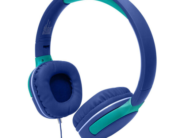 Celly KIDSBEAT2 Auricolare Cablato A Padiglione Musica e Chiamate Blu