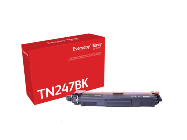Everyday Toner  di Xerox Nero compatibile con Brother TN247BK, Alta capacità