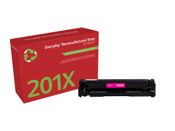 Toner rigenerato Everyday di Xerox Magenta compatibile con HP 201X (CF403X), Alta capacità