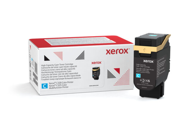Xerox Cartuccia toner Ciano a Alta capacità da 5500 Pagine per Stampante a colori  C320/multifunzione a colori  C325 (006R04828)