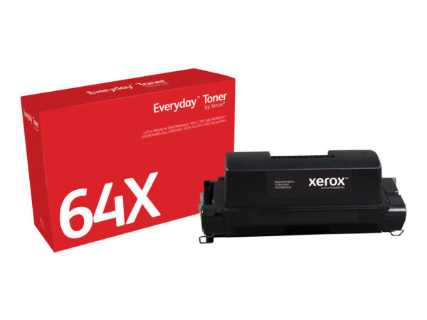Everyday Toner  di Xerox Nero compatibile con HP 64X (CC364X), Alta capacità